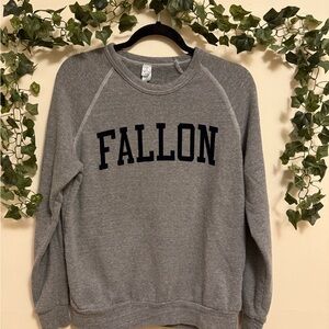 Fallon Alternative Gray Crewneck Sweater